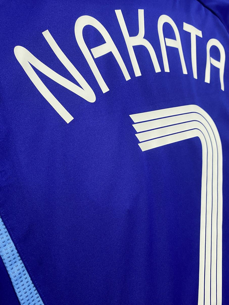 【2006】日本代表（H) / CONDITION：New / SIZE：L（日本規格）/ #7 / NAKATA / W杯ドイツ大会ブラジル代表戦仕様