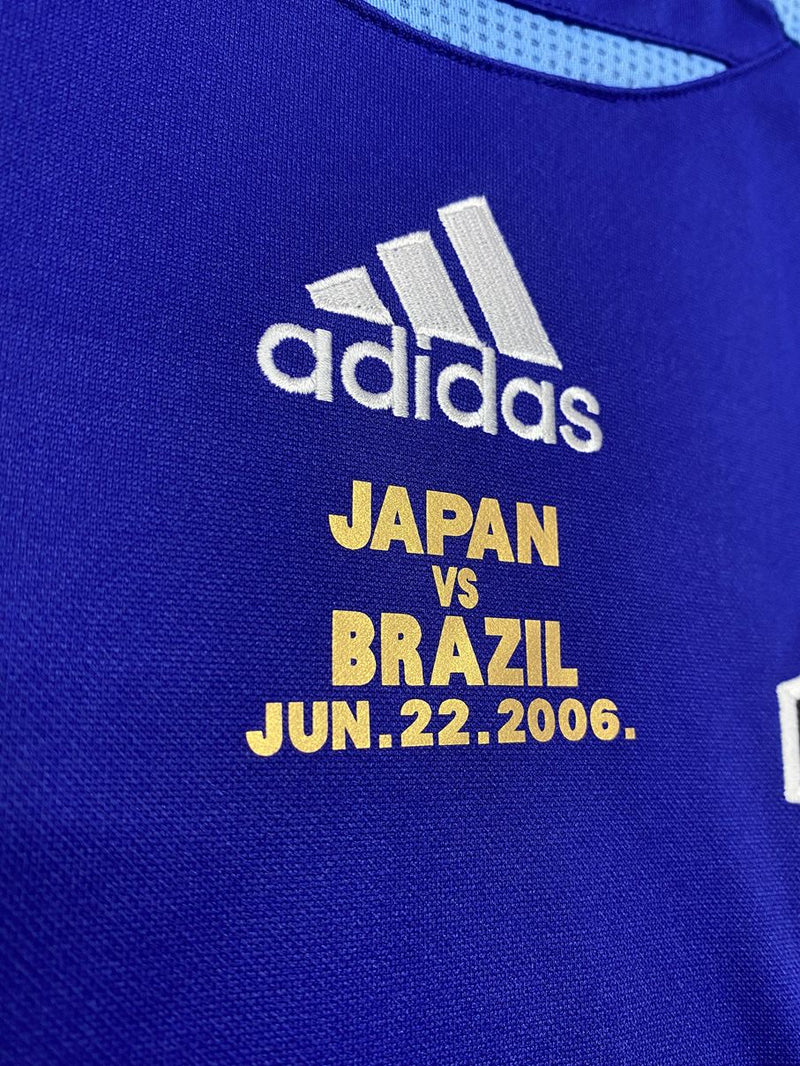 【2006】日本代表（H) / CONDITION：New / SIZE：L（日本規格）/ #7 / NAKATA / W杯ドイツ大会ブラジル代表戦仕様