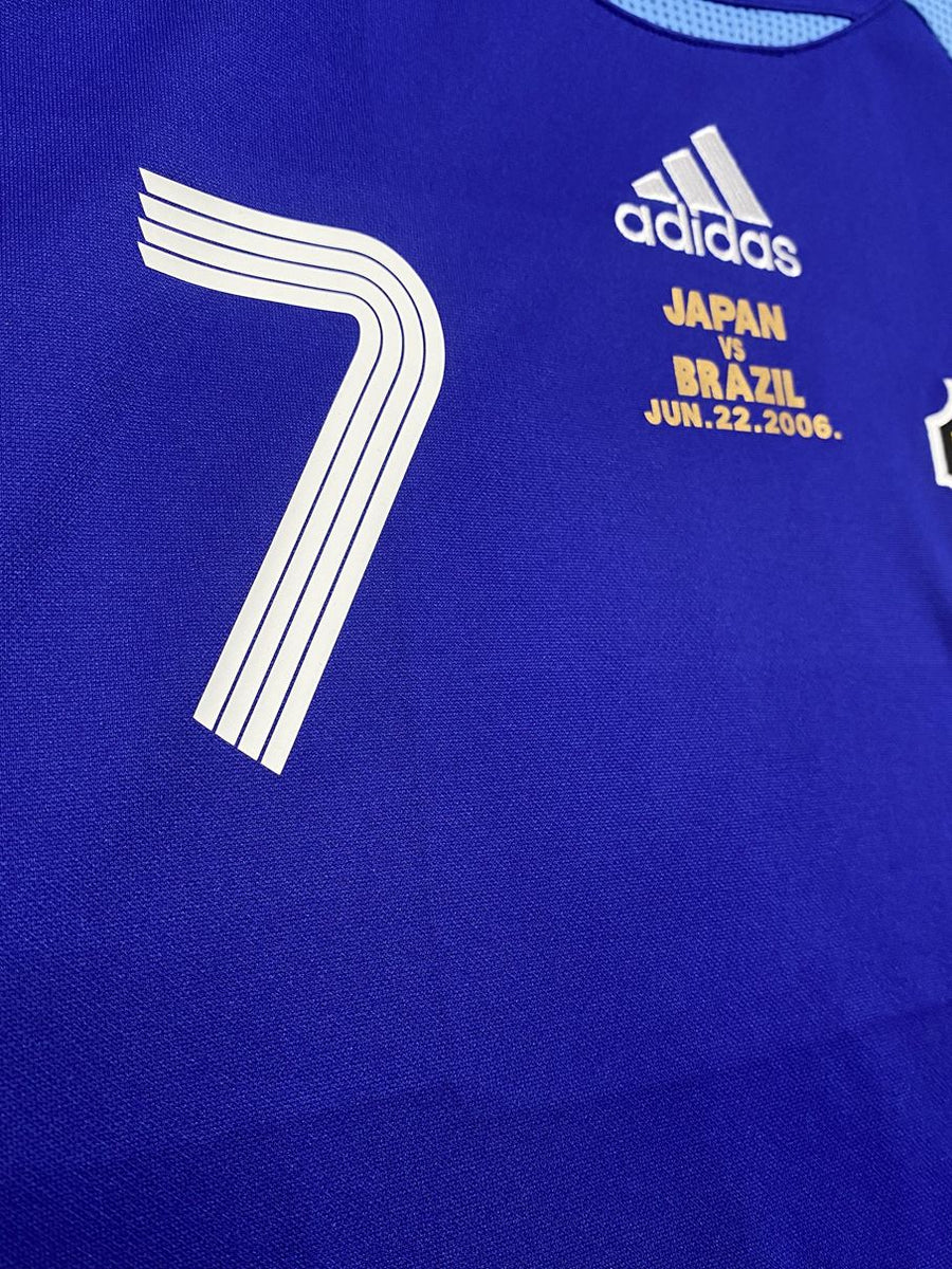 【正規品・希少】2006年W杯 日本代表 中田英寿 7 L Yahoo!オークション - 選手用 日本代表2006(H) #7 中田英寿