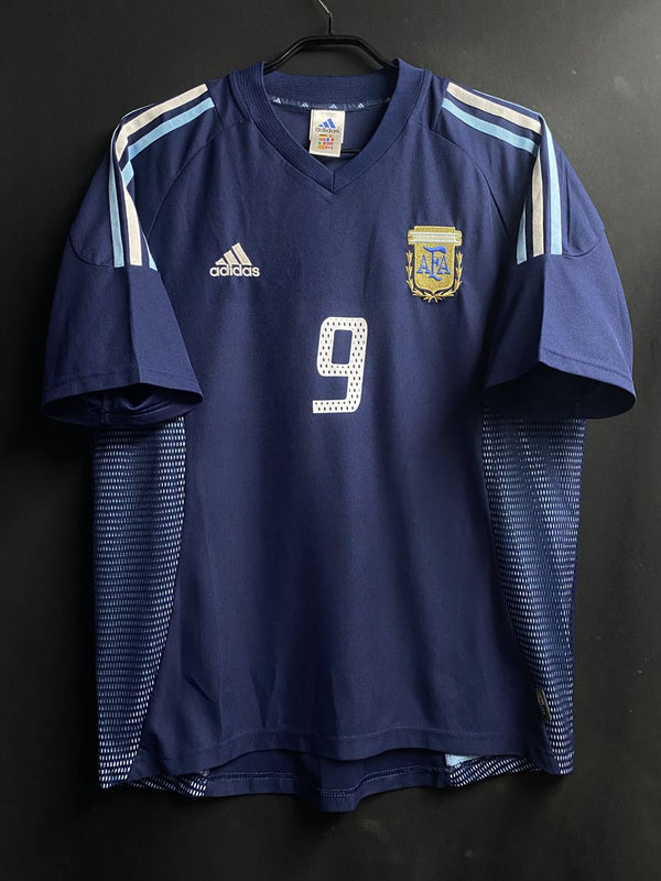 【2002】アルゼンチン代表（A）/ CONDITION：A / SIZE：M / #9 / BATISTUTA