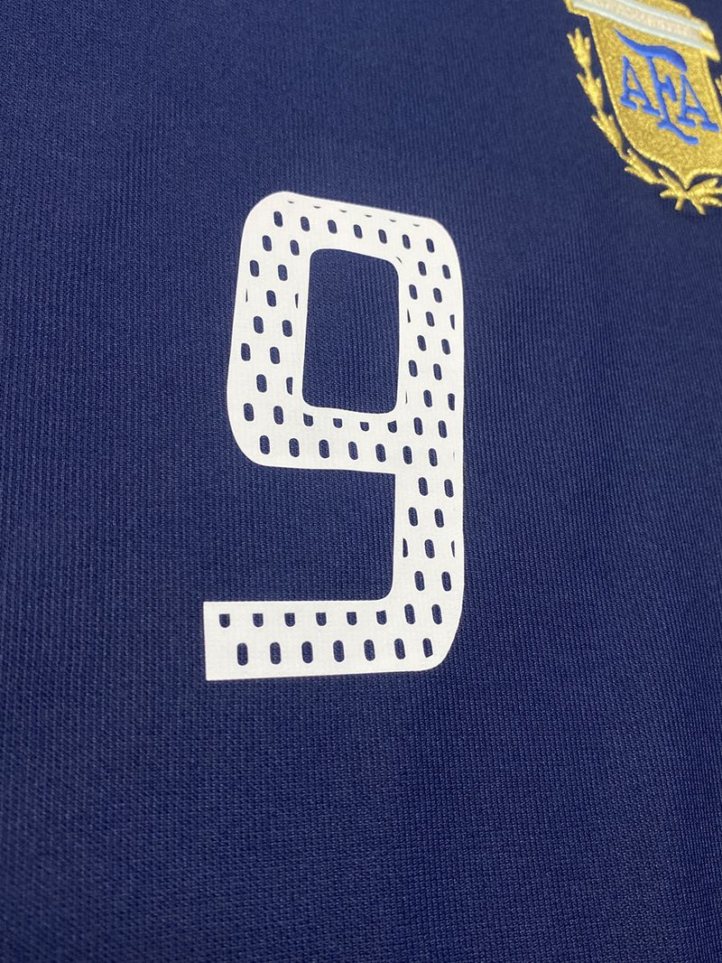 【2002】アルゼンチン代表（A）/ CONDITION：A / SIZE：M / #9 / BATISTUTA