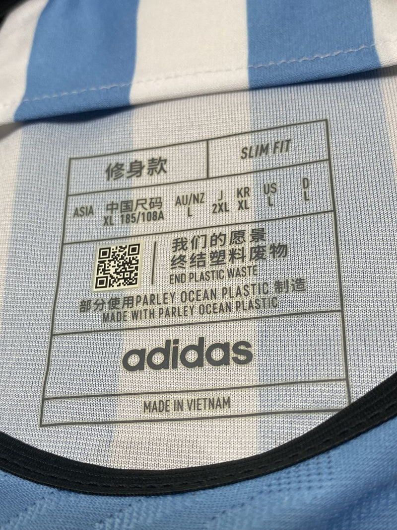 【2022/23】アルゼンチン代表（H）/ CONDITION：A / SIZE：L（日本規格）/ #10 / MESSI / オーセンティック