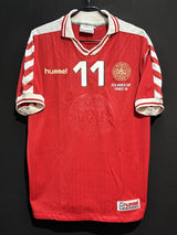 【1998】デンマーク代表（H）/ CONDITION：A / SIZE：L / #11 / B. LAUDRUP / W杯フランス大会パッチ