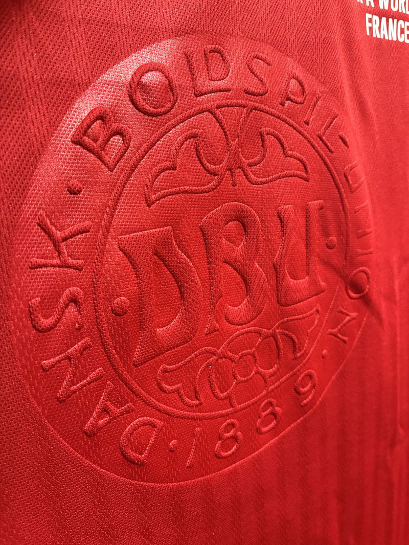 【1998】デンマーク代表（H）/ CONDITION：A / SIZE：L / #11 / B. LAUDRUP / W杯フランス大会パッチ