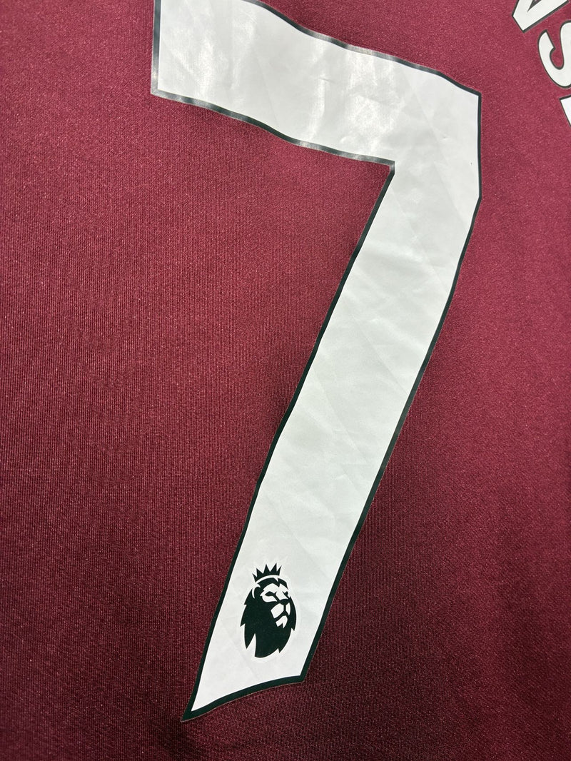 【2023/24】ウェストハム（H）/ CONDITION：B+ / SIZE：XL / #7 / WARD-PROWSE / プレミアリーグパッチ