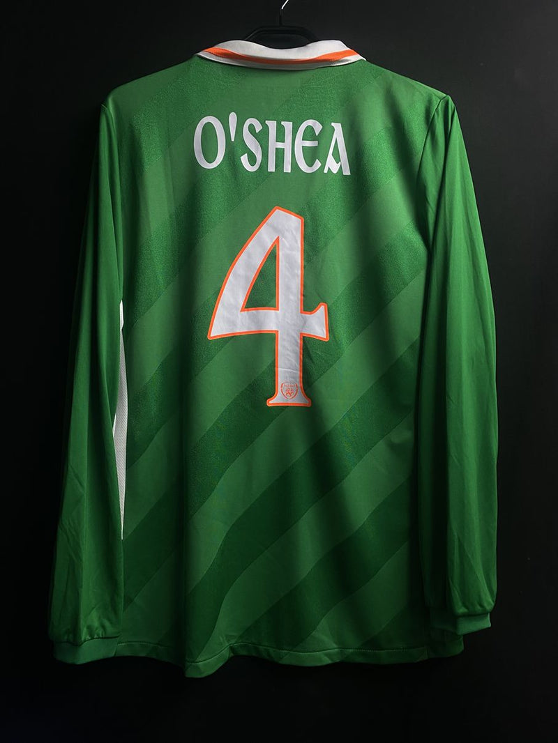 【2016】アイルランド代表（H）/ CONDITION：New / SIZE：M / #4 / O'SHEA / プレーヤーモデル