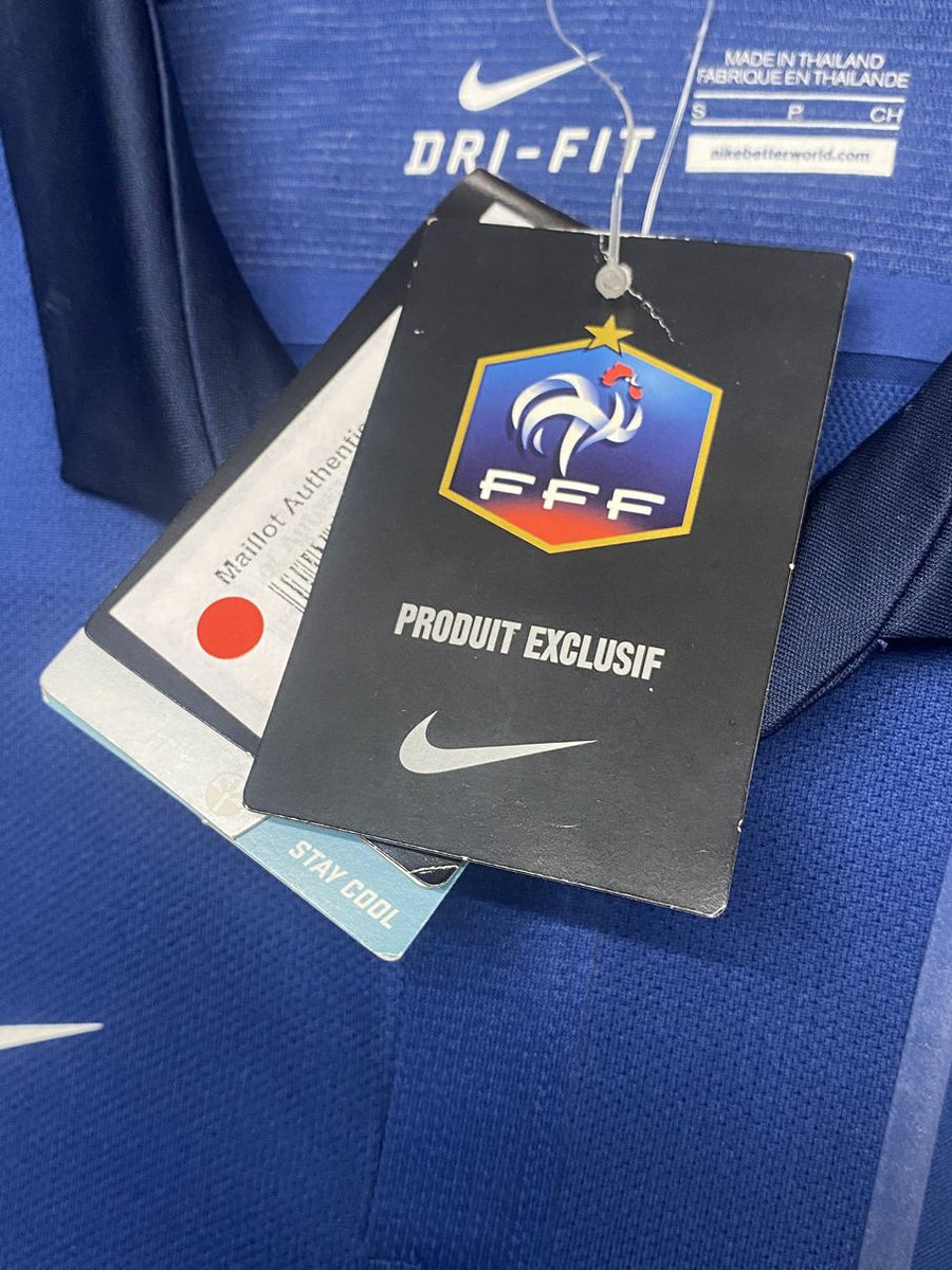フランス代表 05/H オーセンティック No.12 アンリ W杯予選バッチ付き フランス代表、FWエンクンクのW杯欠場を発表…トレーニング中に左