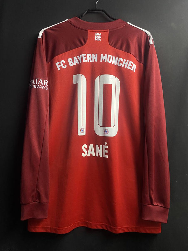 【2021/22】バイエルン（H）/ CONDITION：A / SIZE：XL / #10 / SANÉ / クラブW杯優勝パッチ
