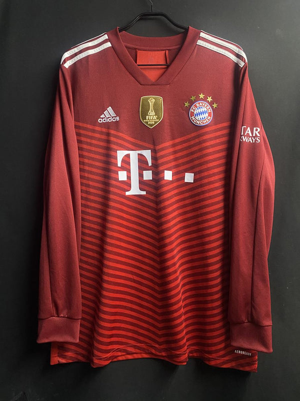 【2021/22】バイエルン（H）/ CONDITION：A / SIZE：XL / #10 / SANÉ / クラブW杯優勝パッチ