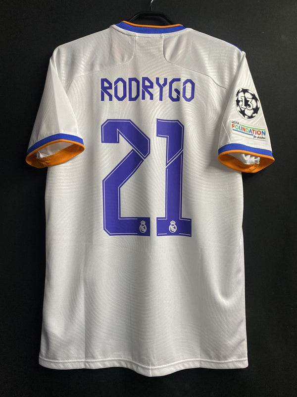 【2021/22】レアル・マドリード（H）/ CONDITION：New / SIZE：L（日本規格）/ #21 / RODRYGO / UCL仕様