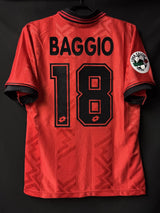 【1996/97】ACミラン（4th）/ CONDITION：A- / SIZE：S / #18 / BAGGIO / レガ・カルチョパッチ