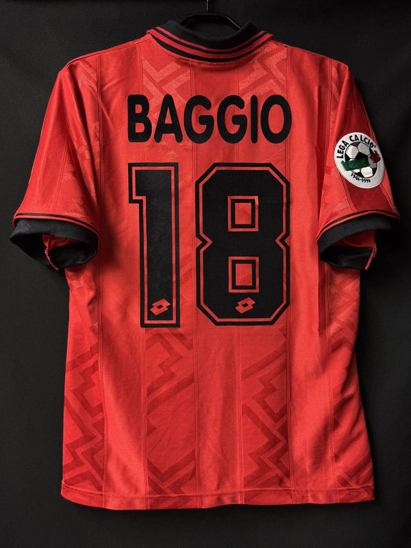 【1996/97】ACミラン（4th）/ CONDITION：A- / SIZE：S / #18 / BAGGIO / レガ・カルチョパッチ