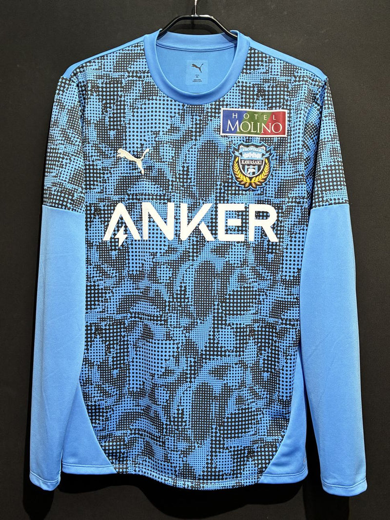 【2025/26】川崎フロンターレ トレーニング シャツ / CONDITION：A / SIZE：XXL（ASIA）/ フルスポンサー