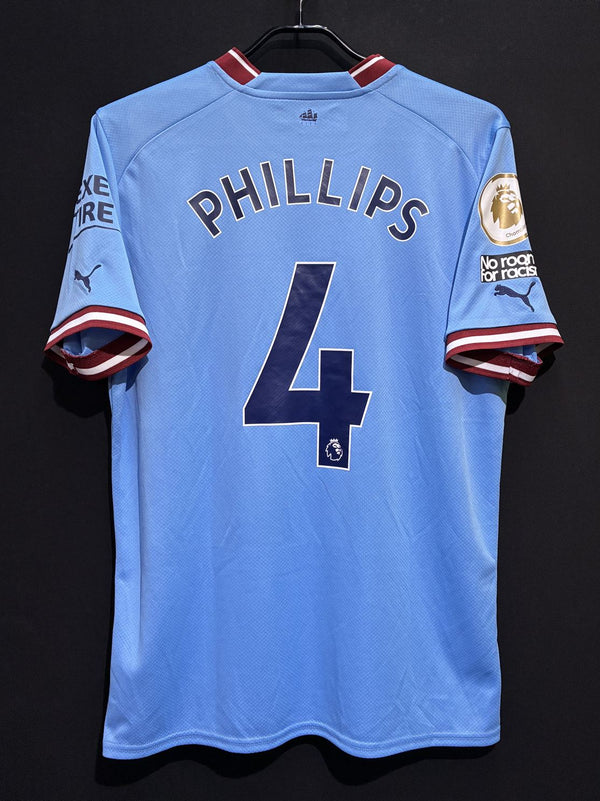【2022/23】マンチェスター・シティ（H）/ CONDITION：A / SIZE：L / #4 / PHILLIPS / プレミアリーグ仕様