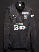 【2025】川崎フロンターレ プレマッチ ハーフ ジップ トップ / CONDITION：A / SIZE：XXL（ASIA）/ フルスポンサー