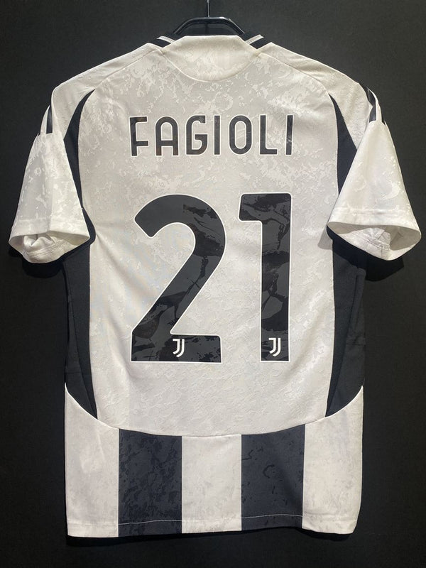 【2024/25】ユベントス（H）/ CONDITION：NEW / SIZE：M（日本規格）/ #21 / FAGIOLI / オーセンティック