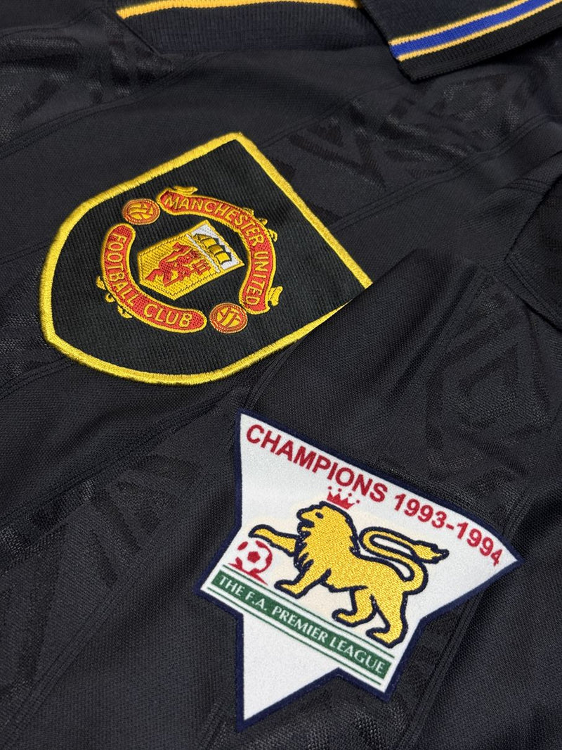 【1994/95】マンチェスター・ユナイテッド（A）/ CONDITION：A- / SIZE：L / #7 / CANTONA / プレミア優勝パッチ