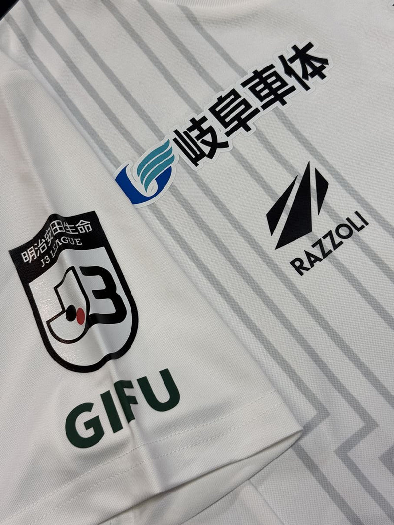 【2022】FC岐阜（記念）/ CONDITION：NEW / SIZE：S（日本規格）/ #42 / KASHIWAGI / Jリーグ加盟15周年記念