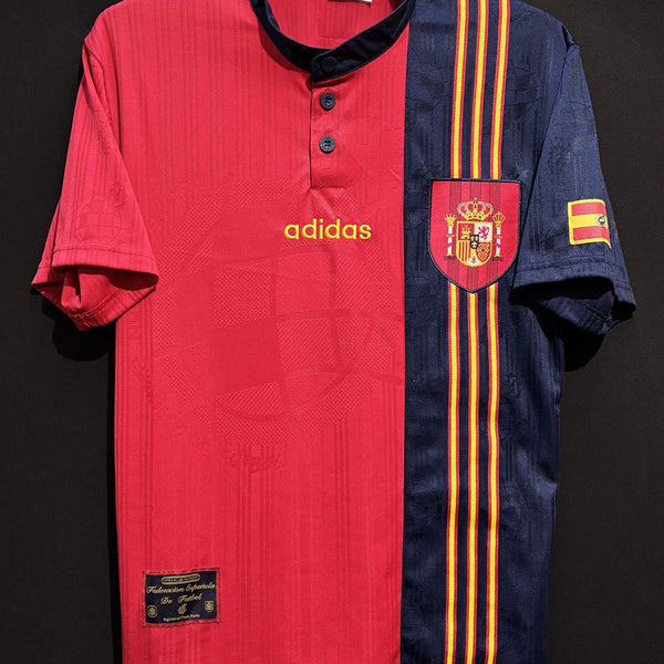 90s スペイン代表 ラウール ユニフォーム ポルトガル製 コンフェデ杯モデル スペイン代表 ラウール ユニフォーム WCモデル - メルカリ