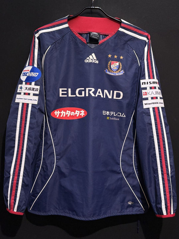 【2006】横浜F・マリノス トレーニング ピステ トップ / CONDITION：B+ / SIZE：L（日本規格）/ フルスポンサー