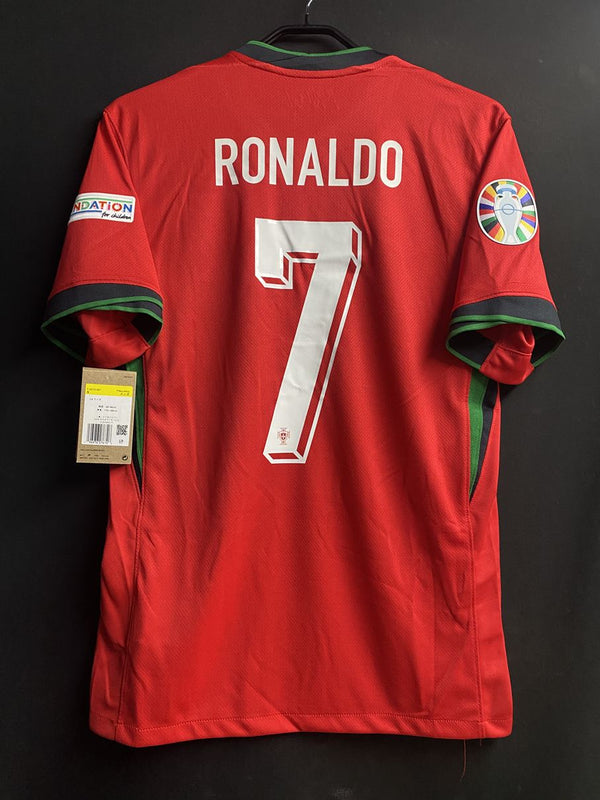【2024】ポルトガル代表（H）/ CONDITION：New / SIZE：S / #7 / RONALDO / EUROパッチ