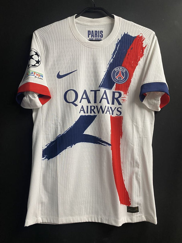 【2024/25】パリ・サンジェルマン（A) / CONDITION：B+ / SIZE：S / #7 / KVARATSKHELIA / UCL仕様 / オーセンティック