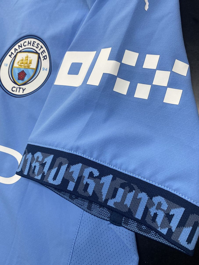 【2024/25】マンチェスター・シティ（H）/ CONDITION：New / SIZE：M / #17 / DE BRUYNE / UCL仕様 / オーセンティック