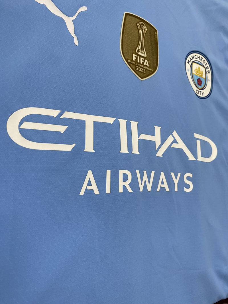 【2024/25】マンチェスター・シティ（H）/ CONDITION：New / SIZE：M / #17 / DE BRUYNE / UCL仕様 / オーセンティック