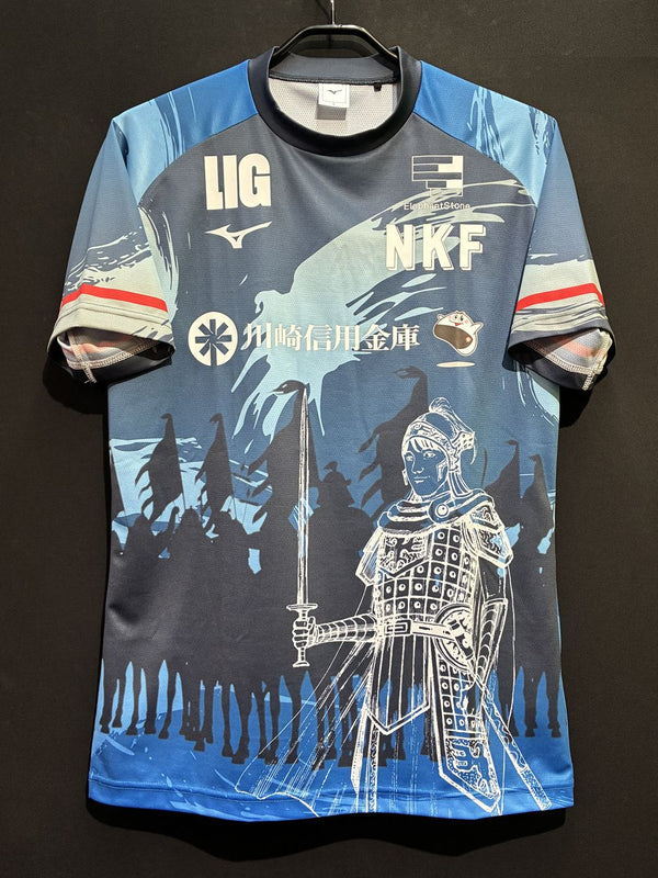 【2024】JAPANフレンズ（ブルー）/ CONDITION：A / SIZE：L（日本規格）/ #14 / KENGO / 中村憲剛氏引退試合ユニフォーム