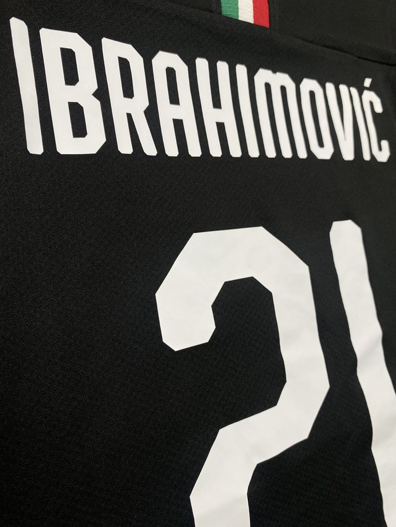 【2019/20】ACミラン（3rd) / CONDITION：A / SIZE：XS / #21 / IBRAHIMOVIC / リーグ戦仕様