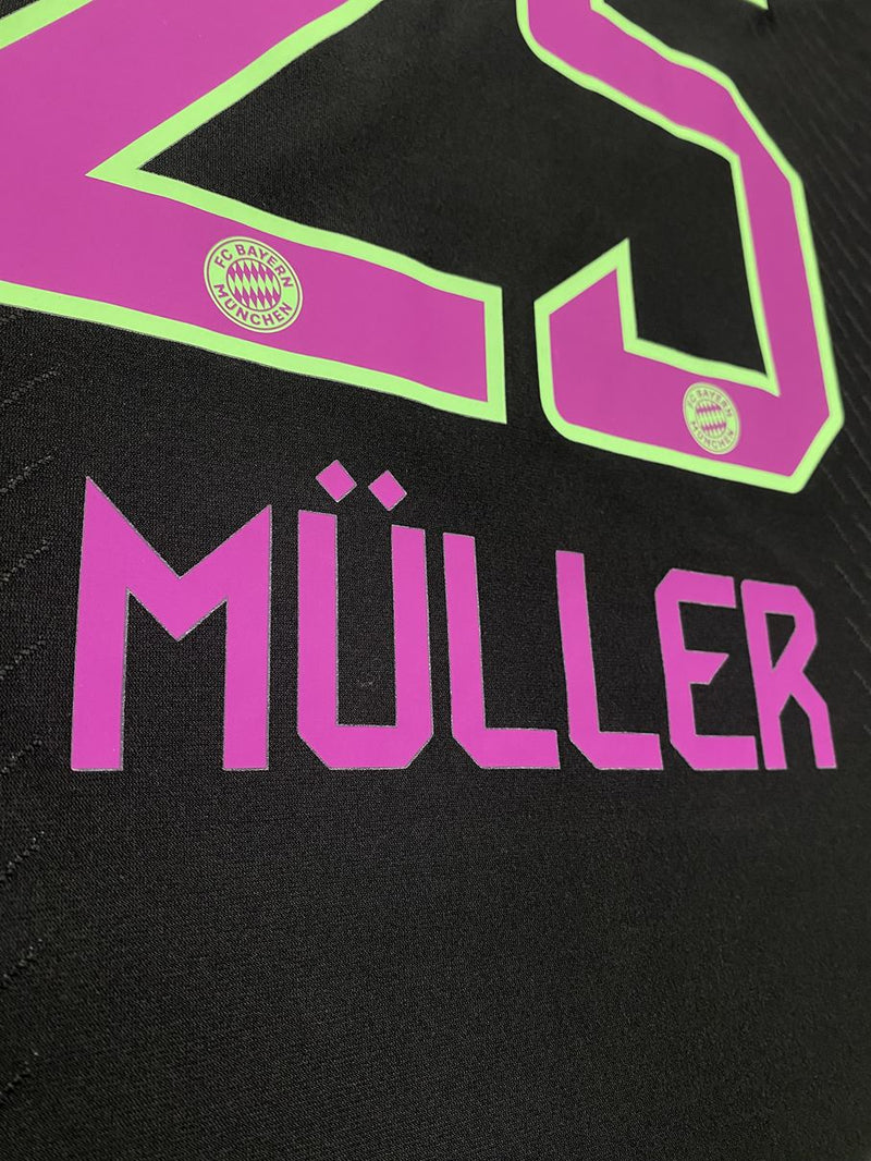 【2023/24】バイエルン（A）/ CONDITION：A / SIZE：L（日本規格）/ #25 / MÜLLER / ブンデス優勝パッチ / オーセンティック