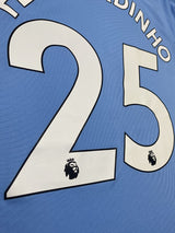【2019/20】マンチェスター・シティ（H）/ CONDITION：A / SIZE：L / #25 / FERNANDINHO / プレミア優勝パッチ