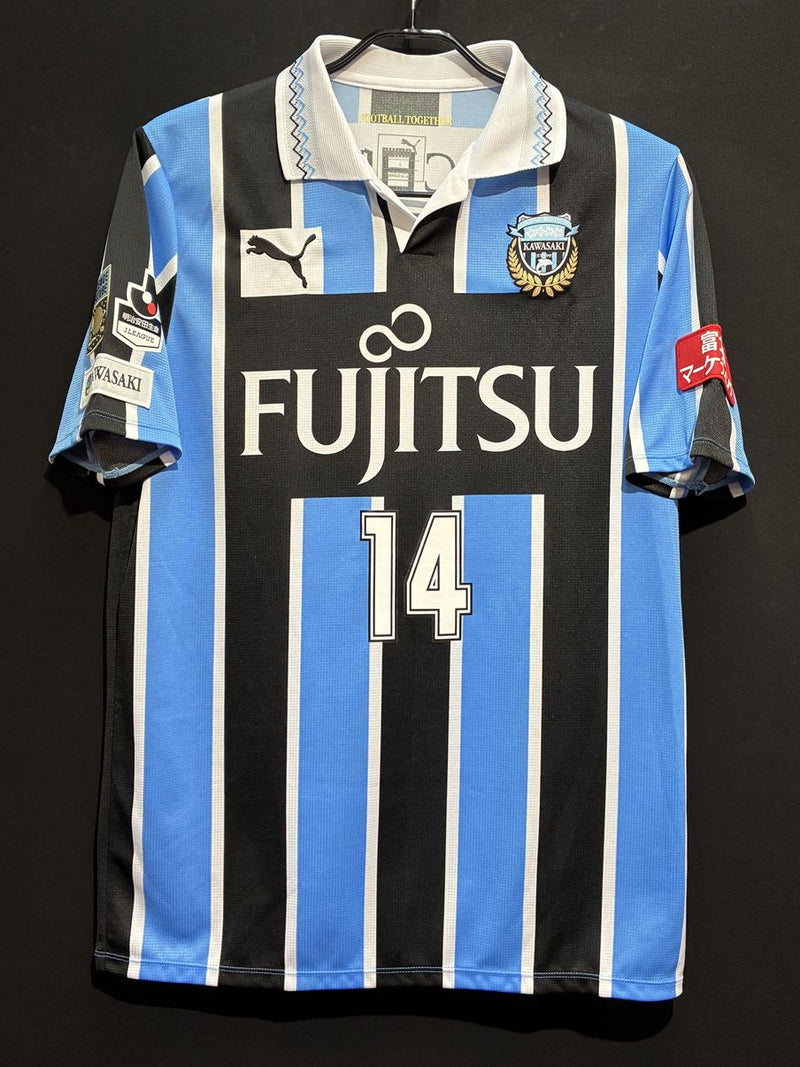 フロンターレユニフォーム　中村憲剛　150 Amazon.co.jp: 極正規品川崎フロンターレ 中村憲剛 ユニフォーム
