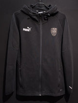 【2023】横浜FC 移動着 フード ジャケット / CONDITION：A / SIZE：XL（ASIA）