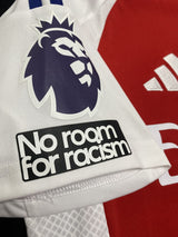 【2024/25】アーセナル（H）/ CONDITION：A / SIZE：XL / #33 / CALAFIORI / プレミア、No room for racismパッチ