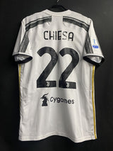 【2020/21】ユベントス（H）/ CONDITION：A / SIZE：XO（日本規格）/ #22 / CHIESA / スーパー杯パッチ