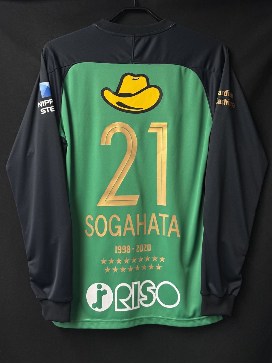 鹿島アントラーズ 引退試合ユニフォーム Mサイズ 中田浩二 柳沢敦 新井場徹 合同引退試合 ユニフォーム販売の