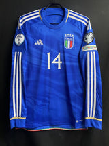 【2023】イタリア代表（H）/ CONDITION：New / SIZE：M（日本規格）/ #14 / CHIESA / EURO2024予選パッチ