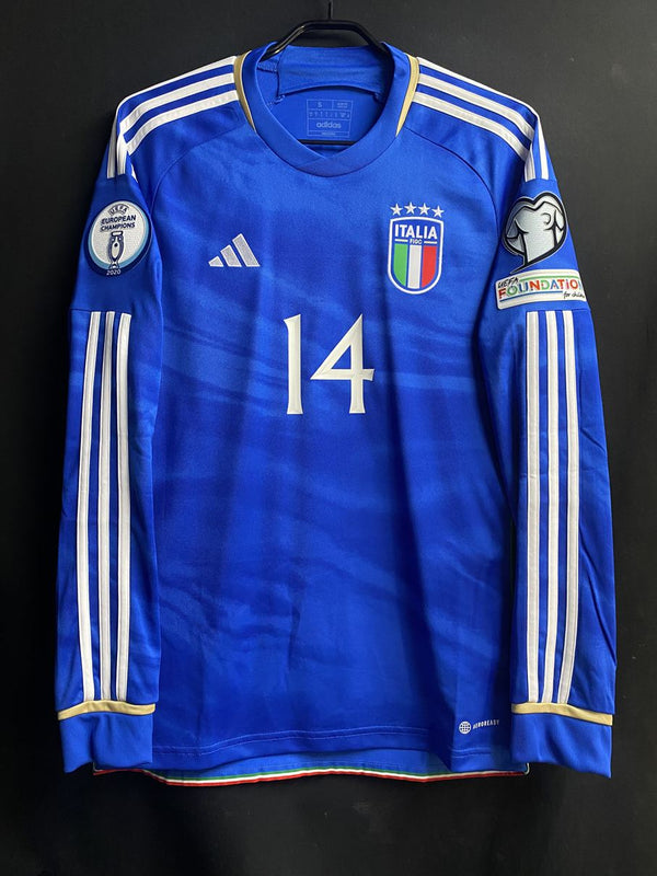 【2023】イタリア代表（H）/ CONDITION：New / SIZE：M（日本規格）/ #14 / CHIESA / EURO2024予選パッチ