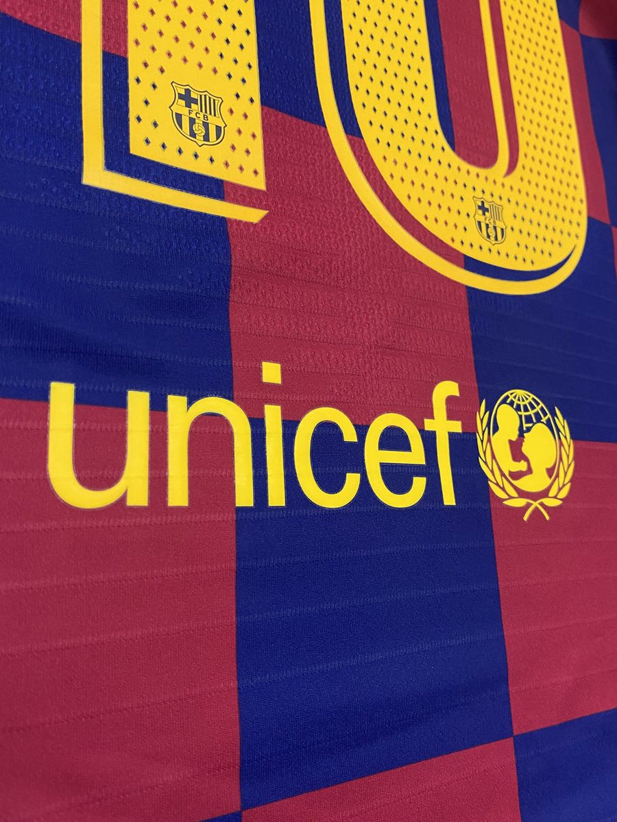 2019/20】バルセロナ（H）/ CONDITION：A / SIZE：S / #10 / MESSI