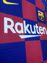 【2019/20】バルセロナ（H）/ CONDITION：A / SIZE：S / #10 / MESSI / ラ・リーガ、リーグ優勝パッチ / オーセンティック