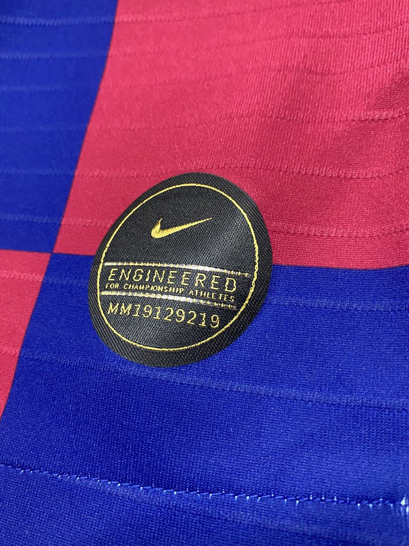 【2019/20】バルセロナ（H）/ CONDITION：A / SIZE：S / #10 / MESSI / ラ・リーガ、リーグ優勝パッチ / オーセンティック