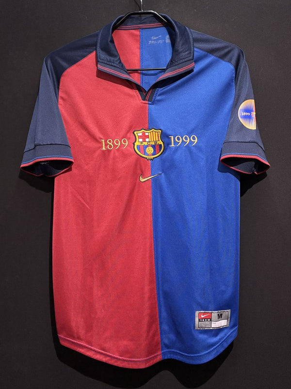 【1999/2000】バルセロナ（H）/ CONDITION：B+ / SIZE：M / #26 / XAVI / 復刻版