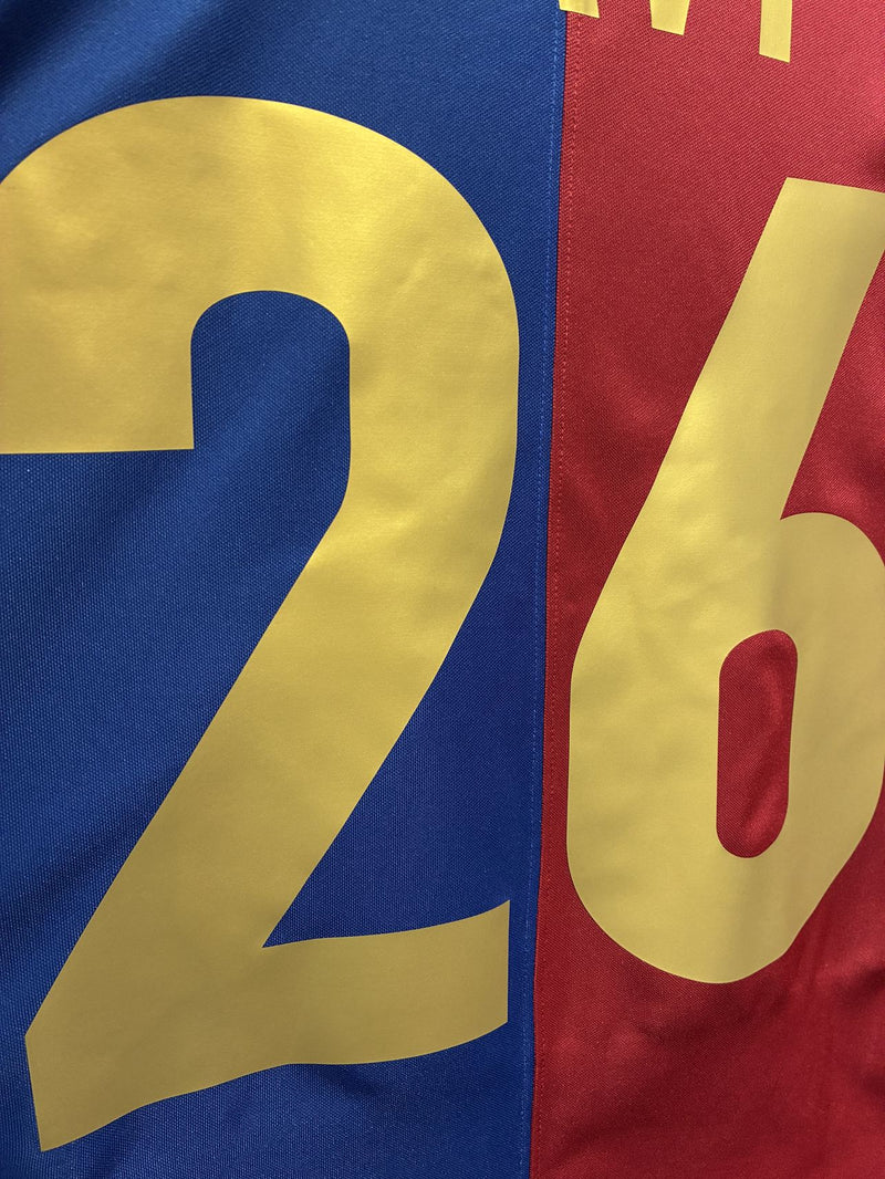 【1999/2000】バルセロナ（H）/ CONDITION：B+ / SIZE：M / #26 / XAVI / 復刻版