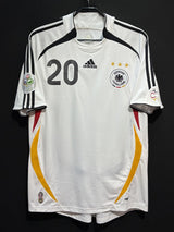 【2006】ドイツ代表（H）/ CONDITION：A / SIZE：L / #20 / PODOLSKI / W杯ドイツ大会パッチ