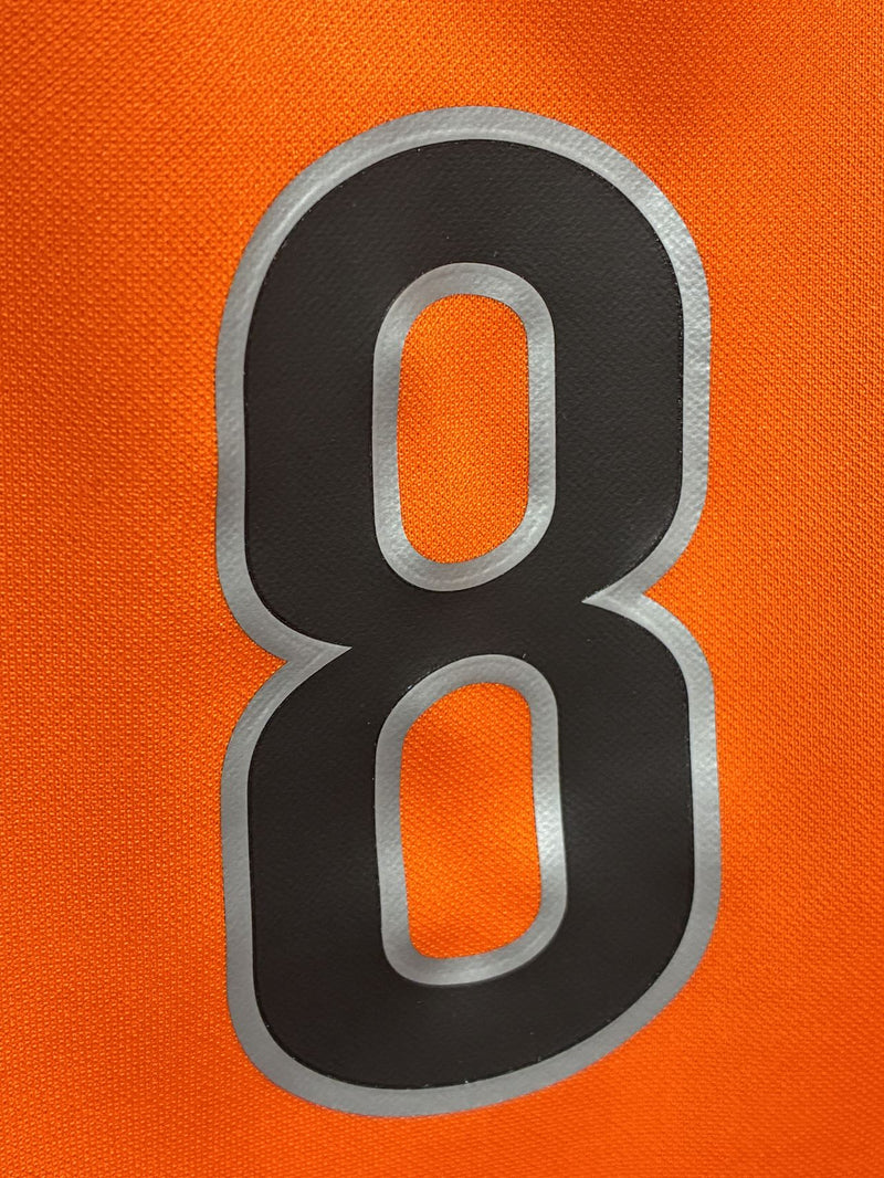 【1998】オランダ代表（H）/ CONDITION：NEW / SIZE：M / #8 / BERGKAMP / W杯フランス大会パッチ / 復刻版