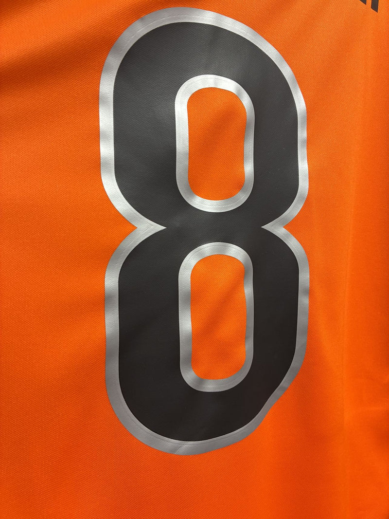 【1998】オランダ代表（H）/ CONDITION：NEW / SIZE：M / #8 / BERGKAMP / W杯フランス大会パッチ / 復刻版