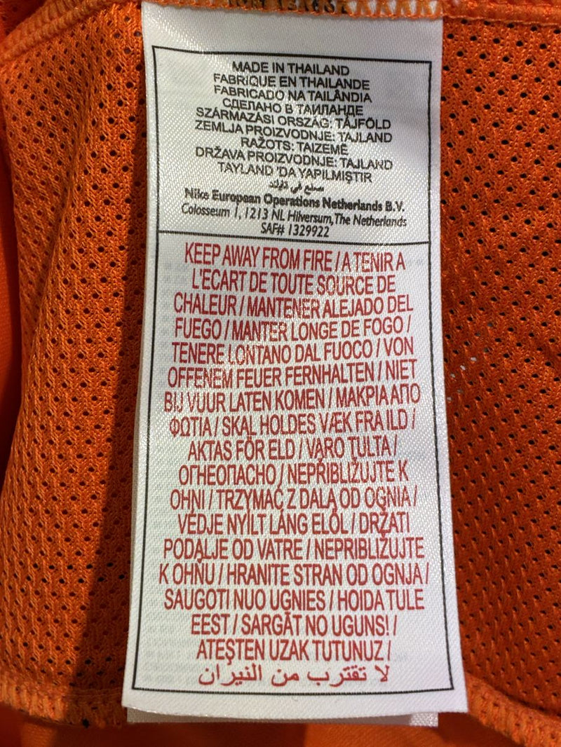 【1998】オランダ代表（H）/ CONDITION：NEW / SIZE：M / #8 / BERGKAMP / W杯フランス大会パッチ / 復刻版