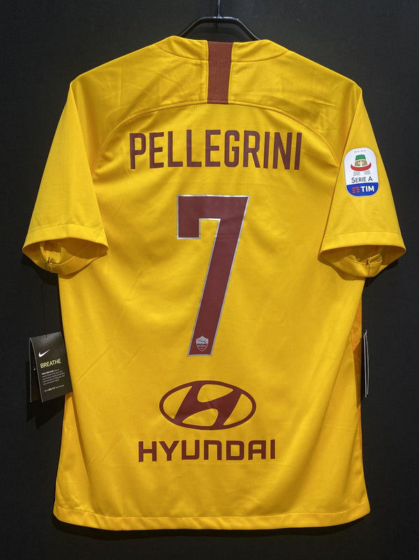 【2018/19】ASローマ（3RD）/ CONDITION：NEW / SIZE：M / #7 / PELLEGRINI / セリエAパッチ