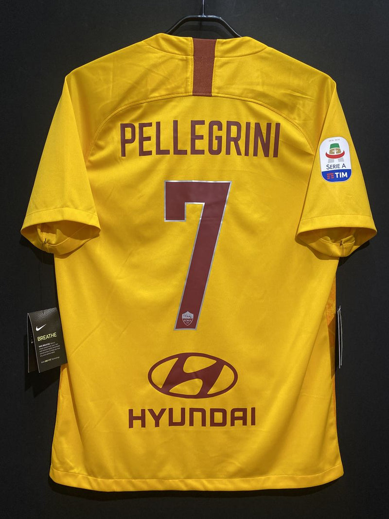 【2018/19】ASローマ（3RD）/ CONDITION：NEW / SIZE：M / #7 / PELLEGRINI / セリエAパッチ